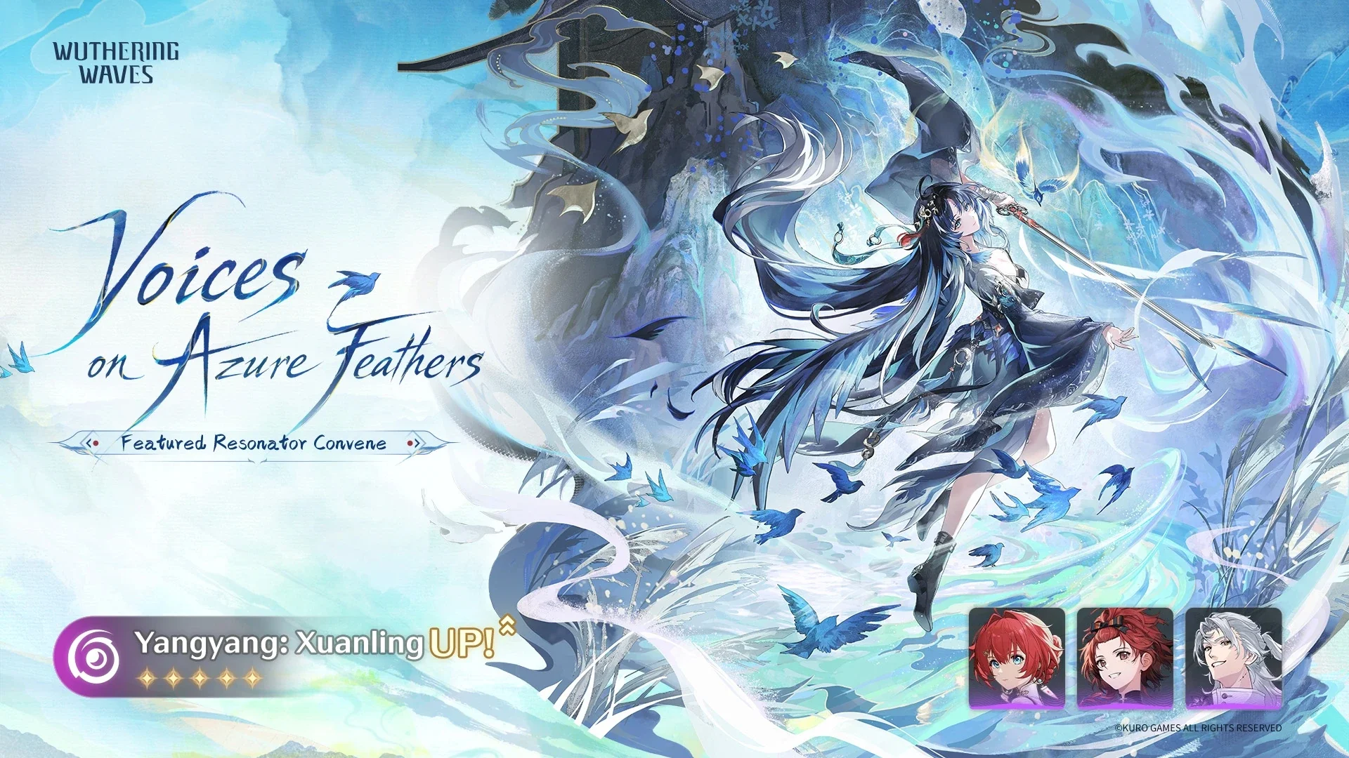 Voices on Azure Feathers